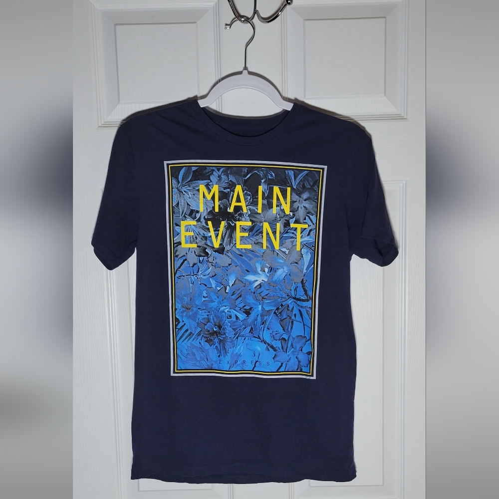 Men's Small Express Short Sleeve Graphic Shirt